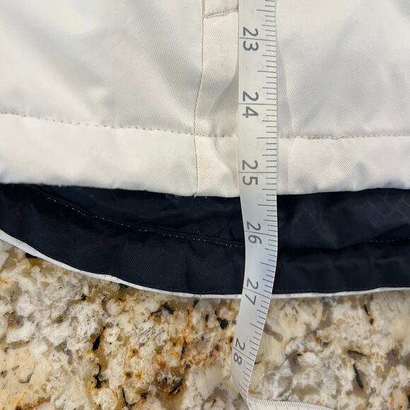 Columbia Women's White/Red/Navy Hooded Ski/Snowboard Jacket - SIZE S - Picture 8 of 9